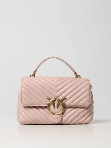 Borsa Love Lady Puff Pinko in nappa matelassè (101268215)