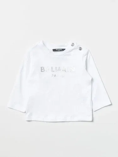 T-shirt Balmain in cotone con logo (101268637)