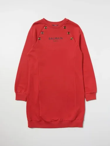 Abito a felpa Balmain in cotone (101268790)