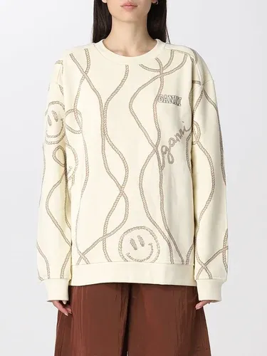 Felpa Ganni con stampa Smile (101271181) Felpa Ganni con stampa Smile (101271181)