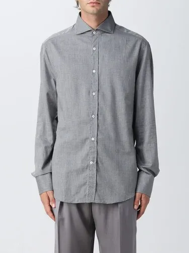Camicia Brunello Cucinelli in chevron di cotone (101271307) Camicia Brunello Cucinelli in chevron di cotone (101271307)