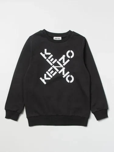 Felpa Kenzo Junior con logo incrociato (101272164)