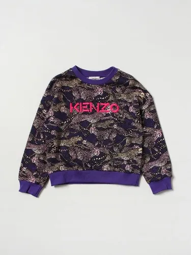 Felpa Kenzo Junior con stampa jungle (101272147)