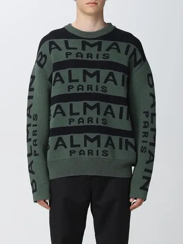 Maglione Balmain in misto lana jacquard (102470891) Maglione Balmain in misto lana jacquard (102470891)