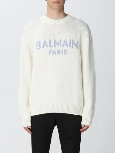 Maglia Balmain in lana con intarsio (101272801) Maglia Balmain in lana con intarsio (101272801)