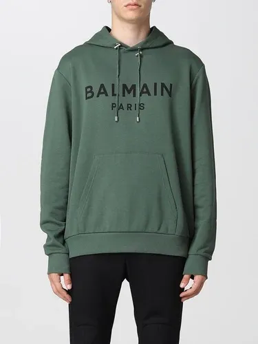 Felpa Balmain in cotone con logo (101272805) Felpa Balmain in cotone con logo (101272805)