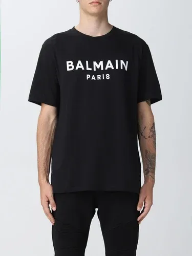 T-shirt Balmain in cotone con logo (101272787)