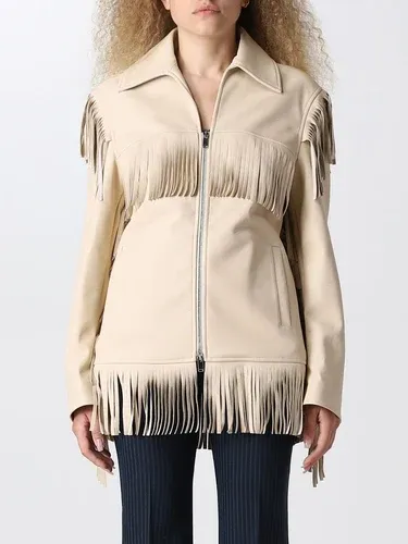 Giacca con zip e frange Stella McCartney (101273849)