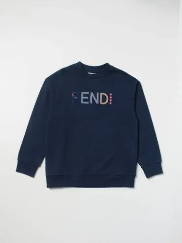 Felpa Fendi Kids in cotone con logo (102184187)