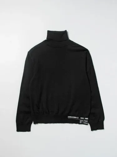 Maglia a lupetto Dsquared2 Junior in misto lana (101275721)