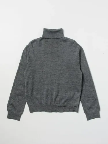 Maglia a lupetto Dsquared2 Junior in misto lana (101275722)