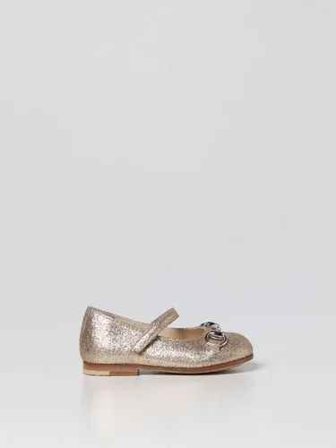 Ballerina Gucci in pelle e glitter (101276743)