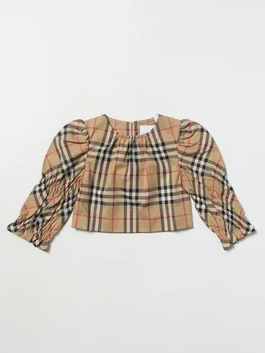 Camicia Burberry in cotone stretch check (101277445)