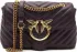 Pinko di pelle borsetta a tracolla love mini lady puff chevron 1 (101342081)