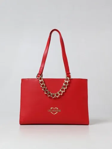 Borsa Love Moschino in pelle sintetica con logo (102042490)