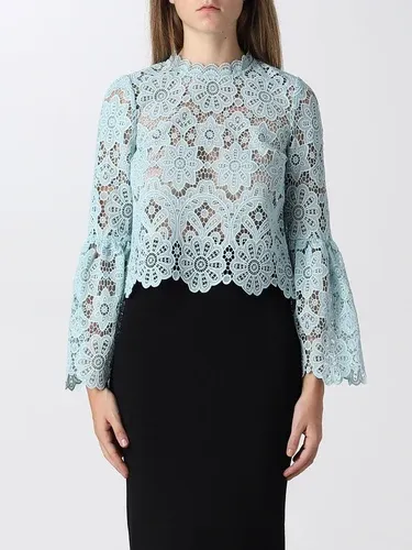 Camicia SELF-PORTRAIT Donna colore Azzurro (102042649)