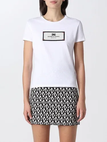 T-shirt Elisabetta Franchi con logo (102042697)