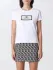 T-shirt Elisabetta Franchi con logo (102042697)