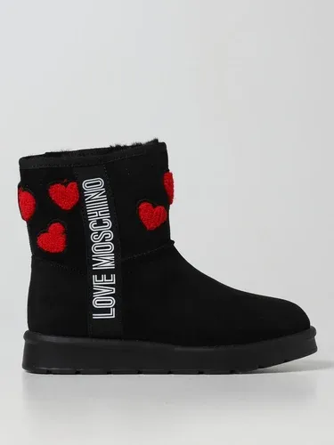 Stivaletto Love Moschino in camoscio sintetico (102042700)