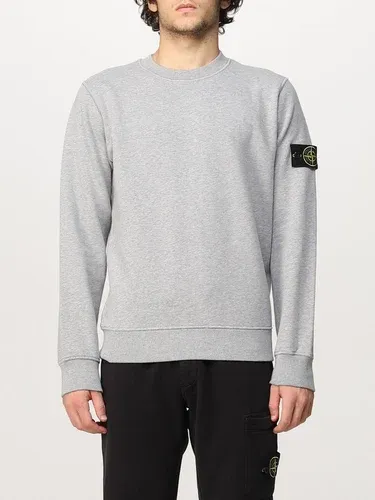 Felpa Stone Island in cotone garzato (102060163) Felpa Stone Island in cotone garzato (102060163)