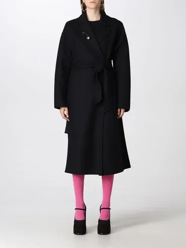 Cappotto Versace in misto lana con spilla (102060227) Cappotto Versace in misto lana con spilla (102060227)