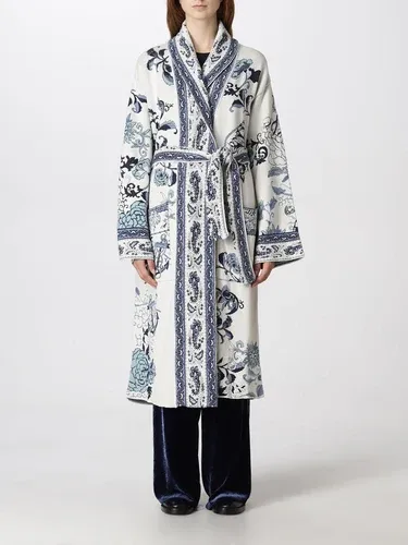 Etro Cappotto in maglia di seta e lino jacquard (102060377) Etro Cappotto in maglia di seta e lino jacquard (102060377)