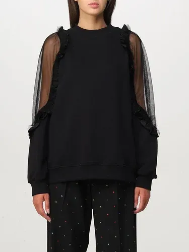 Felpa Msgm in cotone e tulle (102111259) Felpa Msgm in cotone e tulle (102111259)