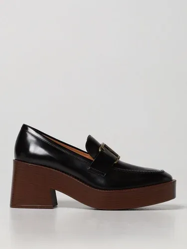 Mocassino con plateau Tod's in pelle spazzolata (102111403) Mocassino con plateau Tod's in pelle spazzolata (102111403)