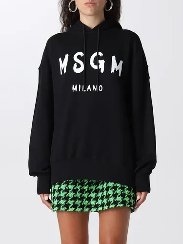 Felpa Msgm in cotone con logo (102111421)