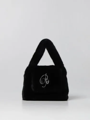 Borsa Blumarine in eco pelliccia con spilla (102157861) Borsa Blumarine in eco pelliccia con spilla (102157861)