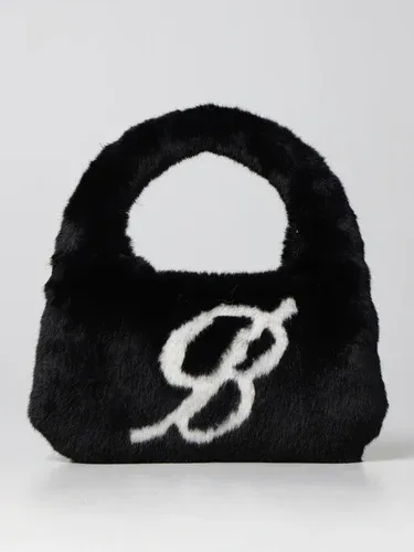 Borsa Blumarine in eco pelliccia con logo (102157865) Borsa Blumarine in eco pelliccia con logo (102157865)