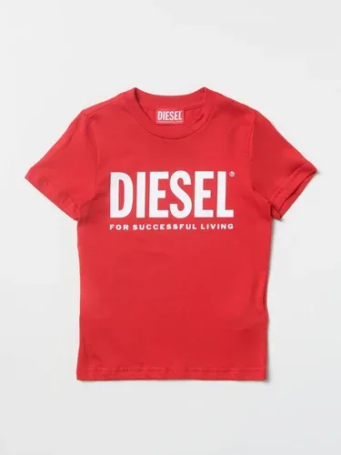 T-shirt Diesel in jersey di cotone con logo (102321444)