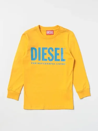 T-shirt Diesel in jersey di cotone con logo (102157884)