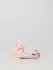 Scarpe da culla Monnalisa in pelle sintetica con rosa (102157936)