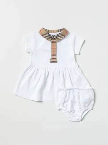 Abito Burberry in cotone piqué tartan con pantaloncini bloomer (102158045) Abito Burberry in cotone piqué tartan con pantaloncini bloomer (102158045)