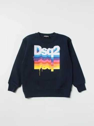Felpa Dsquared2 Junior con stampa logo (102171769)