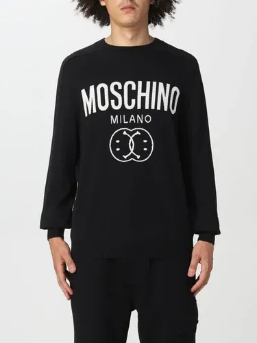 Maglia Moschino Couture con logo smile (102158175)