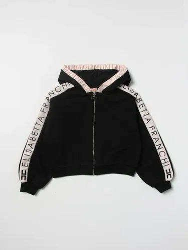 Felpa Elisabetta Franchi con bande logate (102158146) Felpa Elisabetta Franchi con bande logate (102158146)