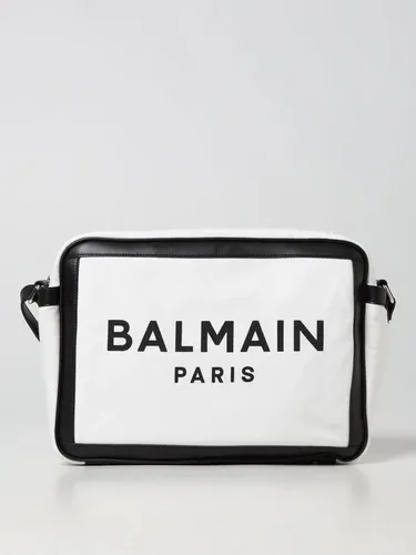 Diaper bag Balmain in cotone con logo (102158203)