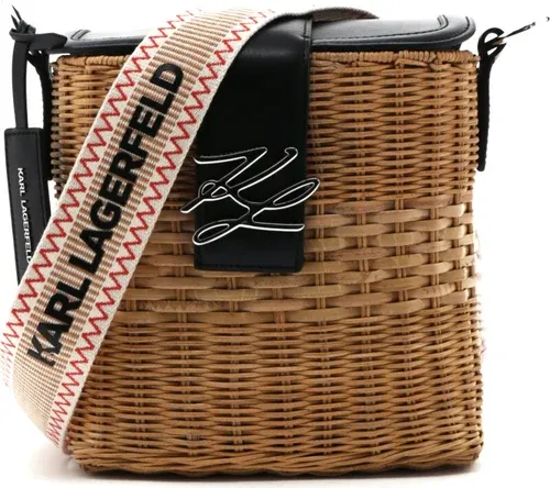 Karl Lagerfeld borsetta a tracolla k/autograph wicker (102186853)