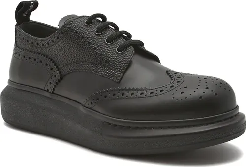 Alexander McQueen di pelle scarpe stringate new liquid spazzolat (102187355) Alexander McQueen di pelle scarpe stringate new liquid spazzolat (102187355)