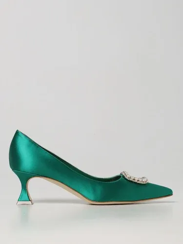 Pump fabetapump manolo blahnik in satin (102171474)