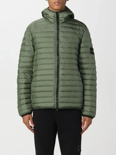 Piumino Stone Island con cappuccio in nylon stretch eco (105753575) Piumino Stone Island con cappuccio in nylon stretch eco (105753575)