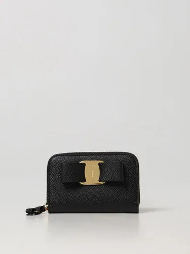 Portagoglio Vara Salvatore Ferragamo in pelle a grana (102171497)