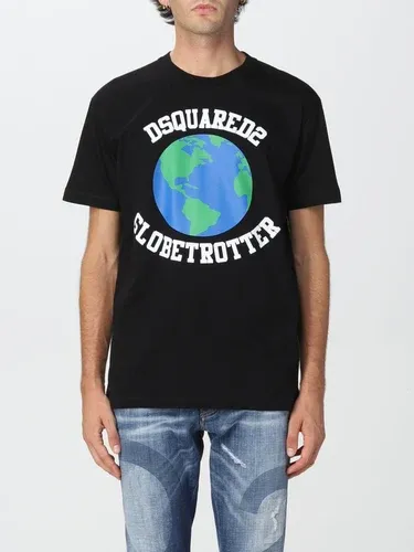 T-shirt Dsquared2 con stampa grafica Globetrotter (102321443)