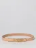 Cintura Moschino Couture in pelle con logo (102171554)