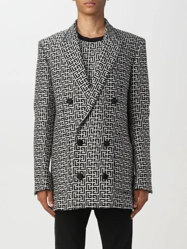 Blazer a doppiopetto monogram Balmain (102171609) Blazer a doppiopetto monogram Balmain (102171609)