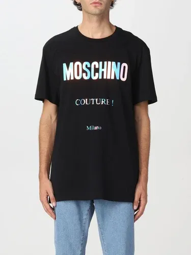 T-shirt Moschino Couture con stampa logo (102171616)