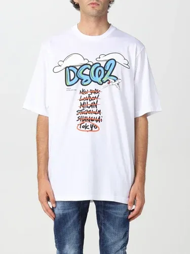 T-shirt Dsquared2 con stampa grafica (102171738)