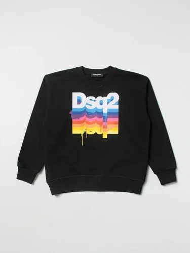 Felpa Dsquared2 Junior con stampa logo (102158094)